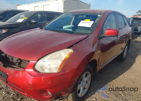 2013 Nissan Rogue S из США, поврежденный, VIN JN8AS5MT8DW505386